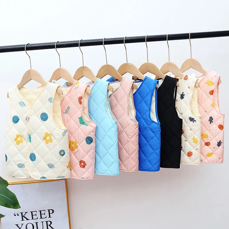 Baby Clothing Quality - صدريات مطبوعة حلوة ملابس أطفال سترات