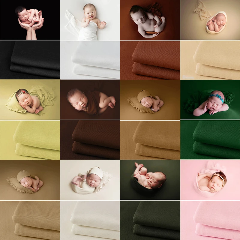 Baby Clothing Fabric - 40/150*170 سنتيمتر الوليد التصوير الدعائم بطانية