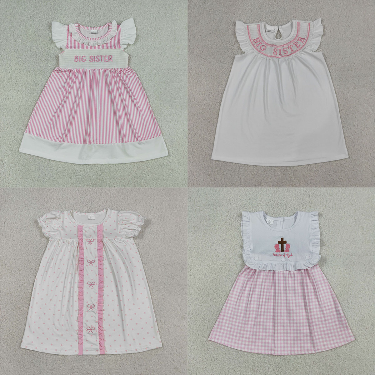 Baby Clothing Wholesale - ملابس أطفال عصرية ومريحة للبنات، فساتين
