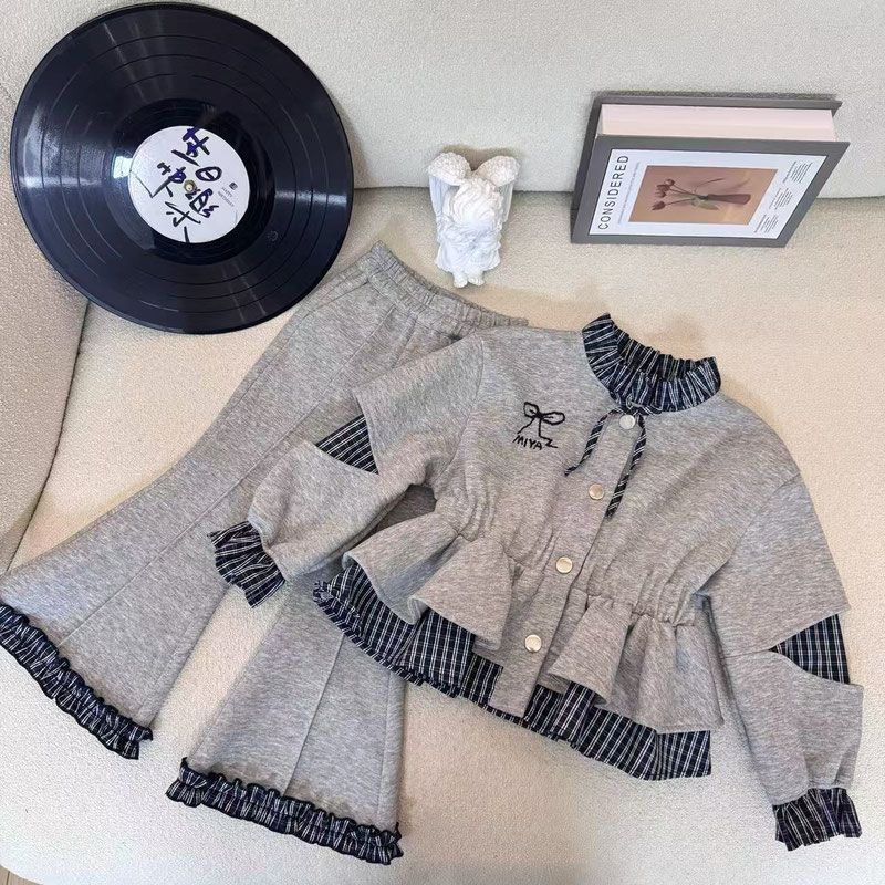 Knit Cardigan Infant - الفتيات ربيع الخريف مجموعة نمط جديد