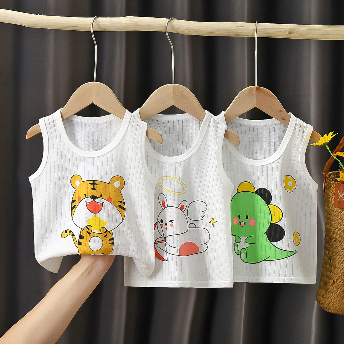 Baby X Clothing - سترة صيفية للأطفال للبنات، ملابس قطنية