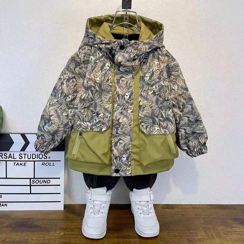 Baby X Clothing - معطف الربيع للأطفال للأولاد ، قمة