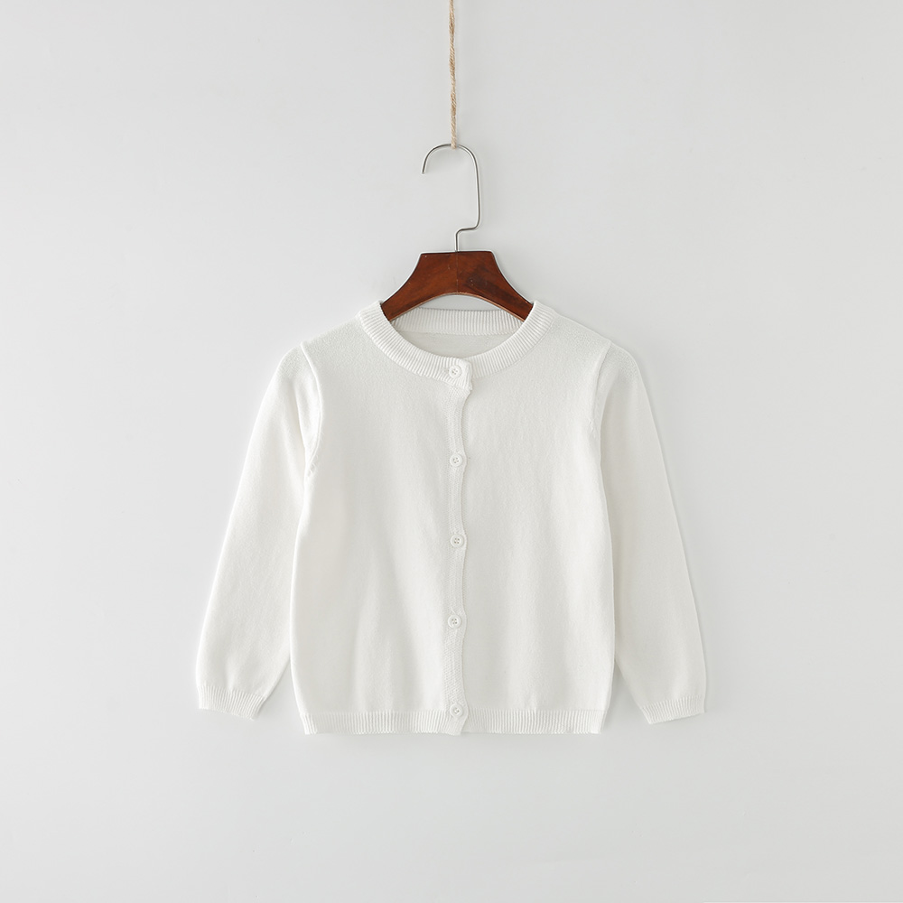 أطفال بالأزرار للفتيات 70-150  - مراجعة Knit Cardigan Infant وسعره