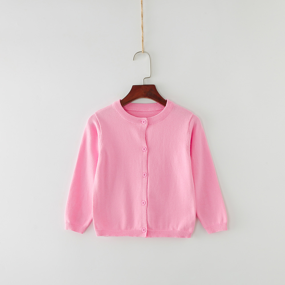 أطفال بالأزرار للفتيات 70-150  - مراجعة Knit Cardigan Infant وسعره