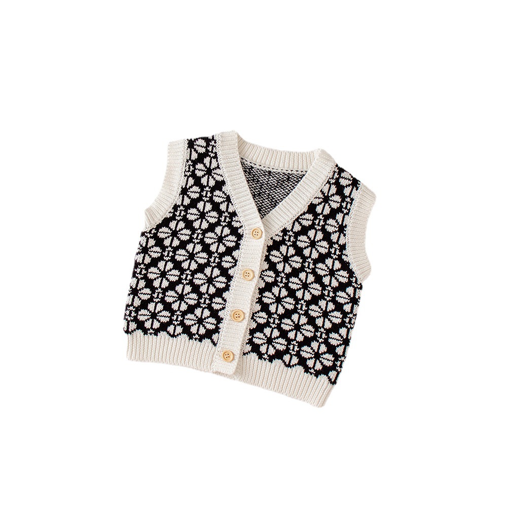 2025 الربيع والخريف جديد الفتي - مراجعة Knit Cardigan Infant وسعره