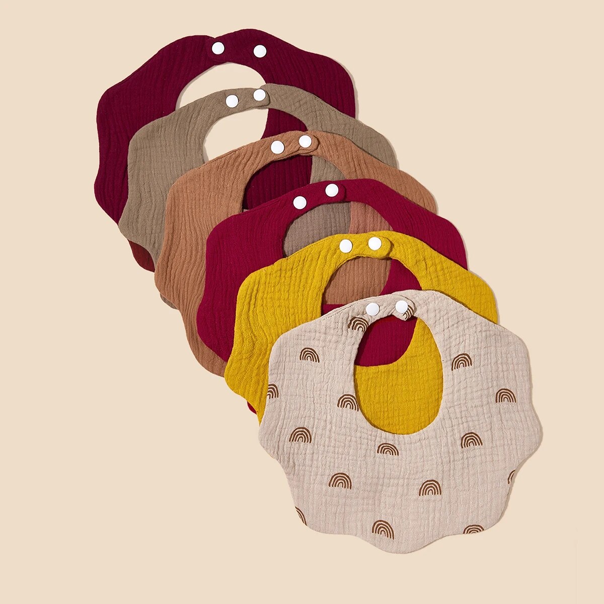 3 عبوات (لون عشوائي) مرايل بان - مراجعة Printed Bibs Pack وسعره