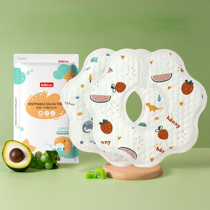 ملابس تجشؤ الأطفال بطباعة كرتو - مراجعة Printed Bibs Pack وسعره