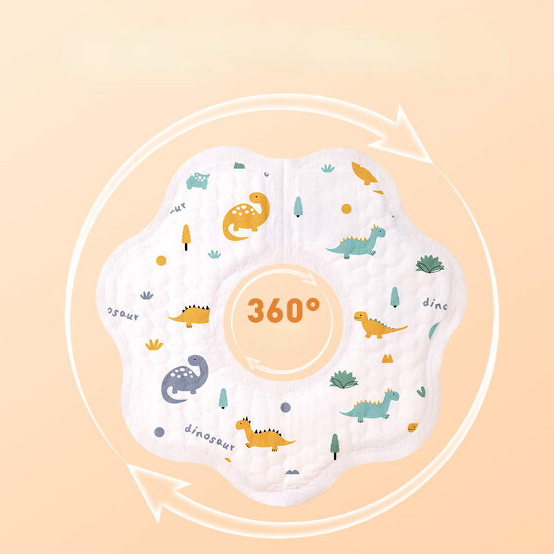 ملابس تجشؤ الأطفال بطباعة كرتو - مراجعة Printed Bibs Pack وسعره