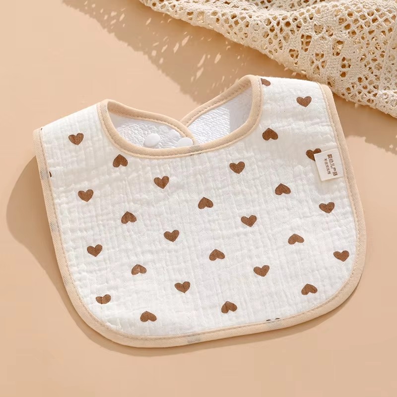 7 قطع/عبوة من مرايل الأطفال ال - مراجعة Printed Bibs Pack وسعره