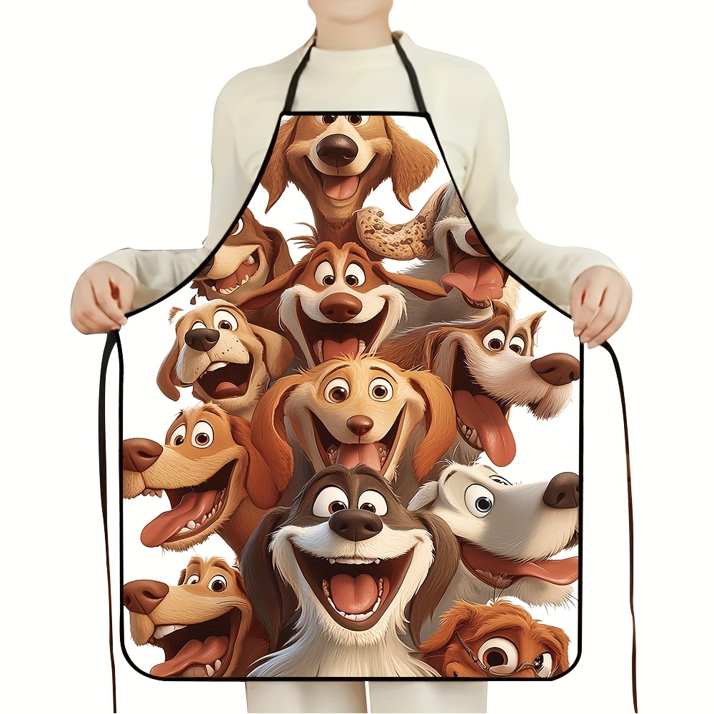 مريلة مطبوعة برسومات كلاب كرتو - مراجعة Printed Bibs Pack وسعره