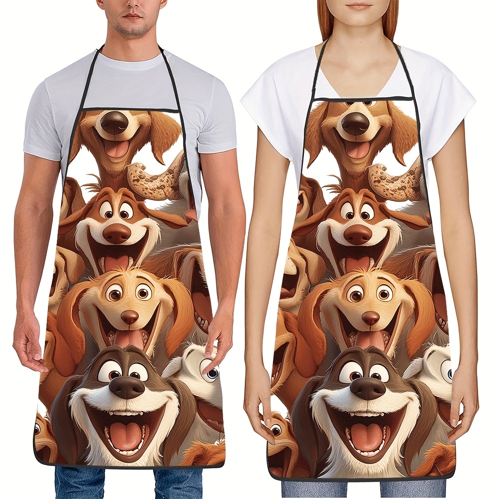 مريلة مطبوعة برسومات كلاب كرتو - مراجعة Printed Bibs Pack وسعره