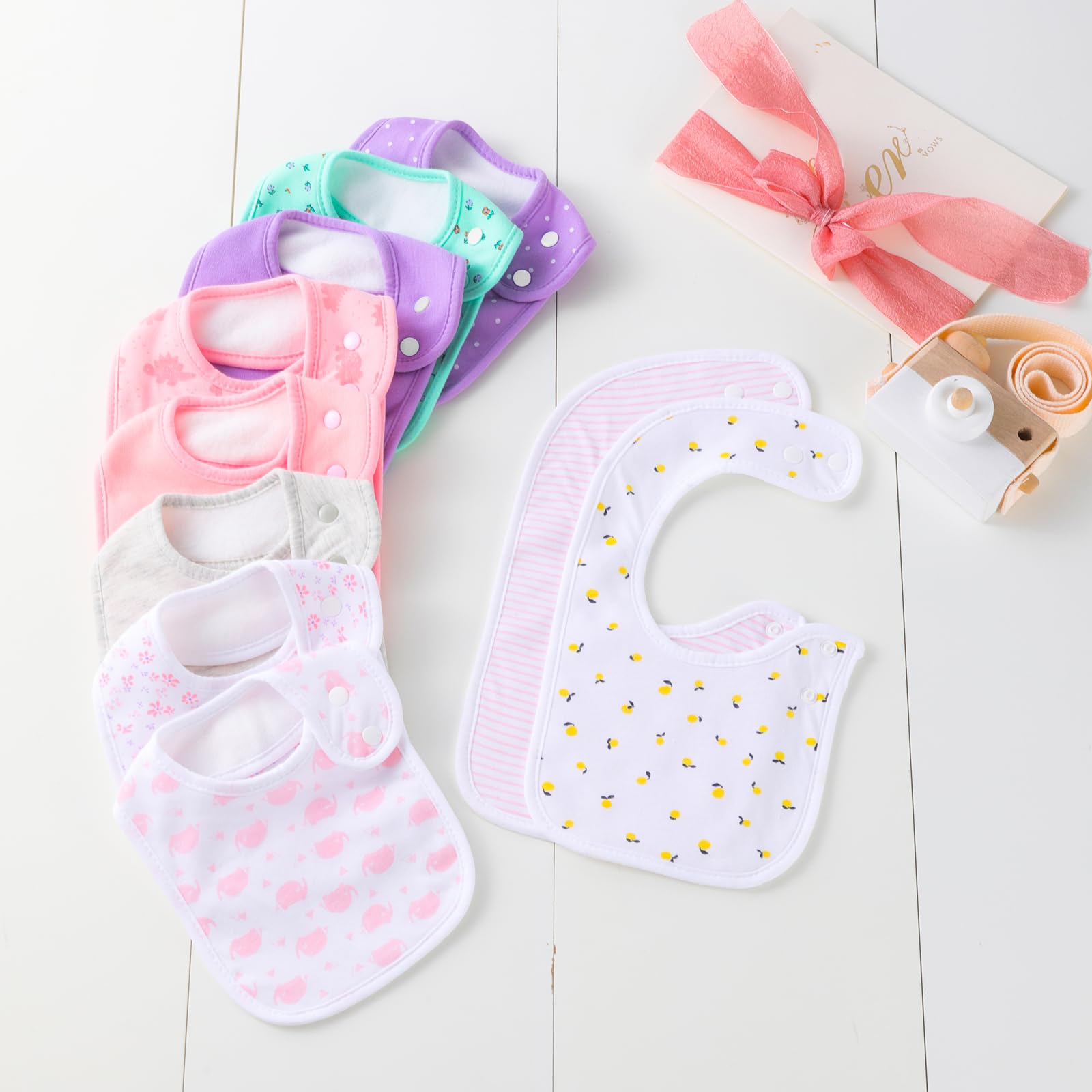 بينوكسين - عبوة من 10 قطع من م - مراجعة Printed Bibs Pack وسعره