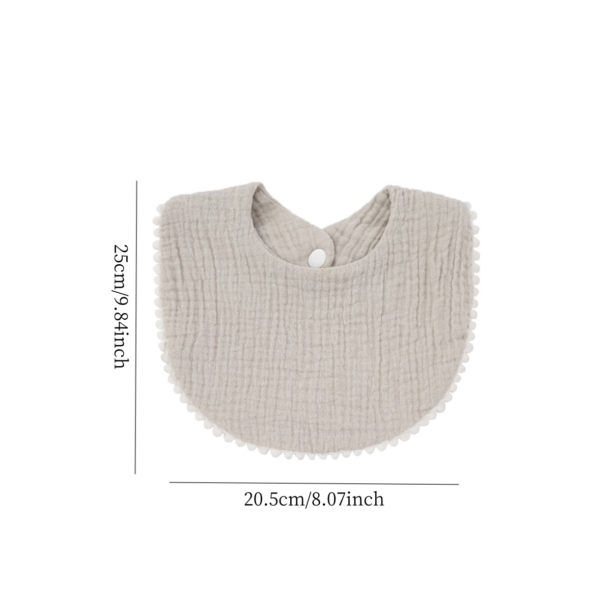 منشفة لعاب للأطفال مع كشكشة ،  - مراجعة Baby Clothing Fabric وسعره