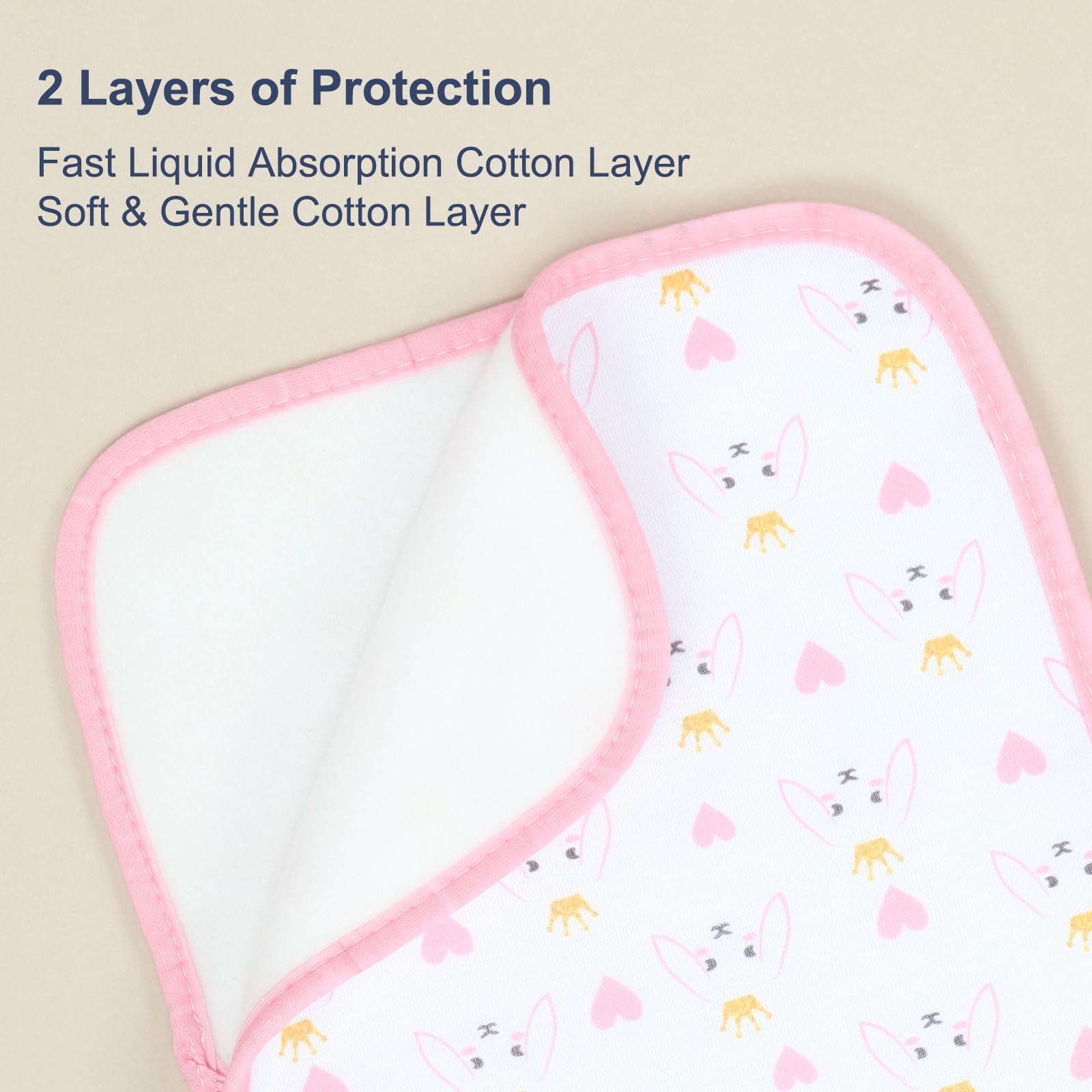 بينوكسين - مجموعة من 8 قطع من  - مراجعة Printed Bibs Pack وسعره
