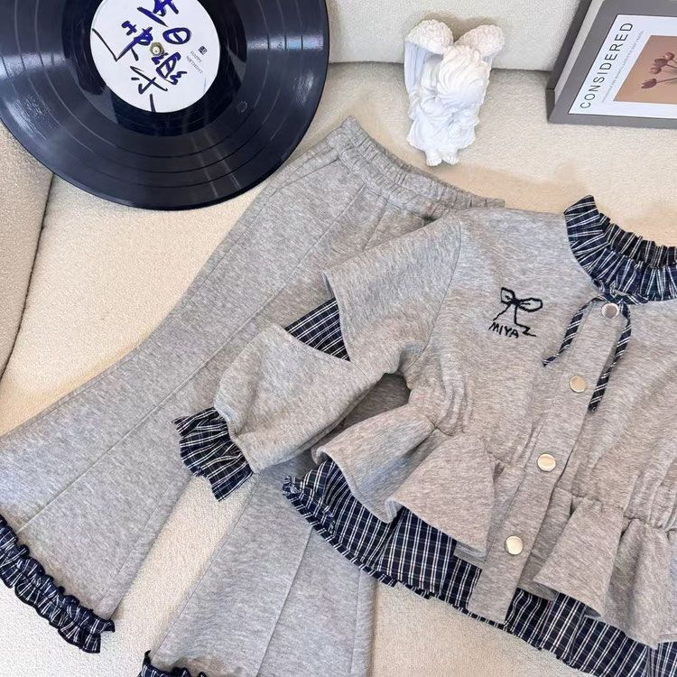 الفتيات ربيع الخريف مجموعة نمط - مراجعة Knit Cardigan Infant وسعره