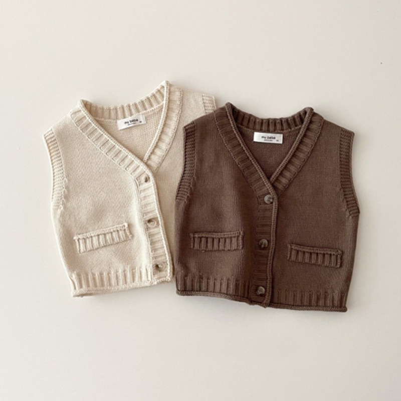 2025 الخريف جديد الطفل أكمام م - مراجعة Knit Cardigan Infant وسعره