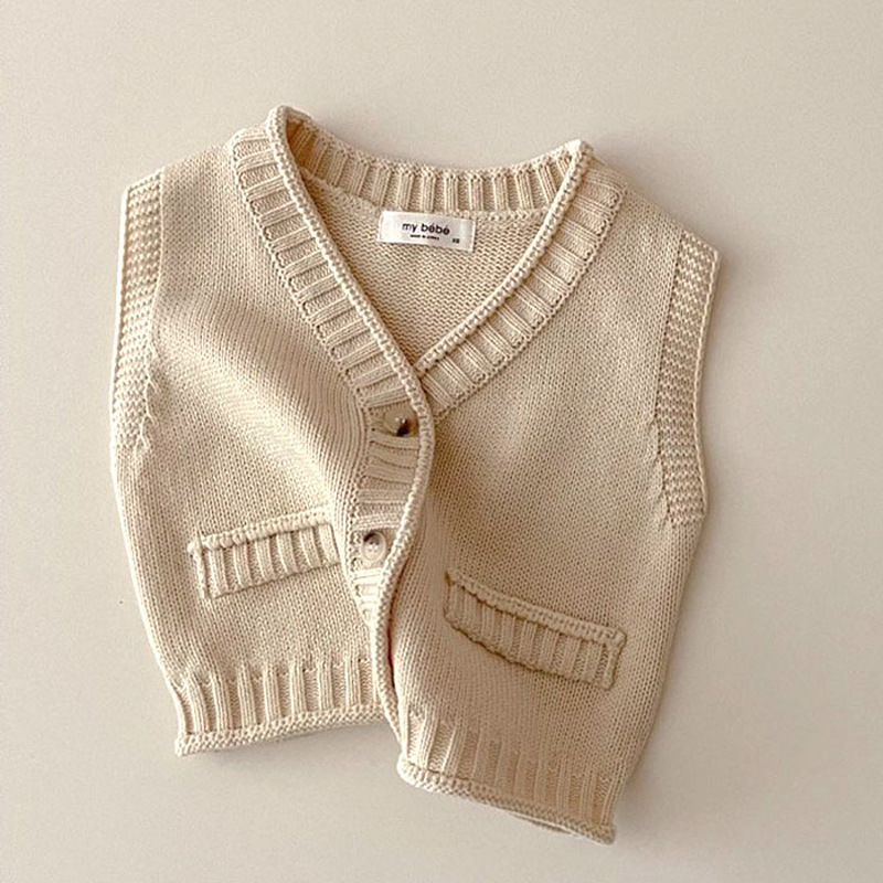 2025 الخريف جديد الطفل أكمام م - مراجعة Knit Cardigan Infant وسعره