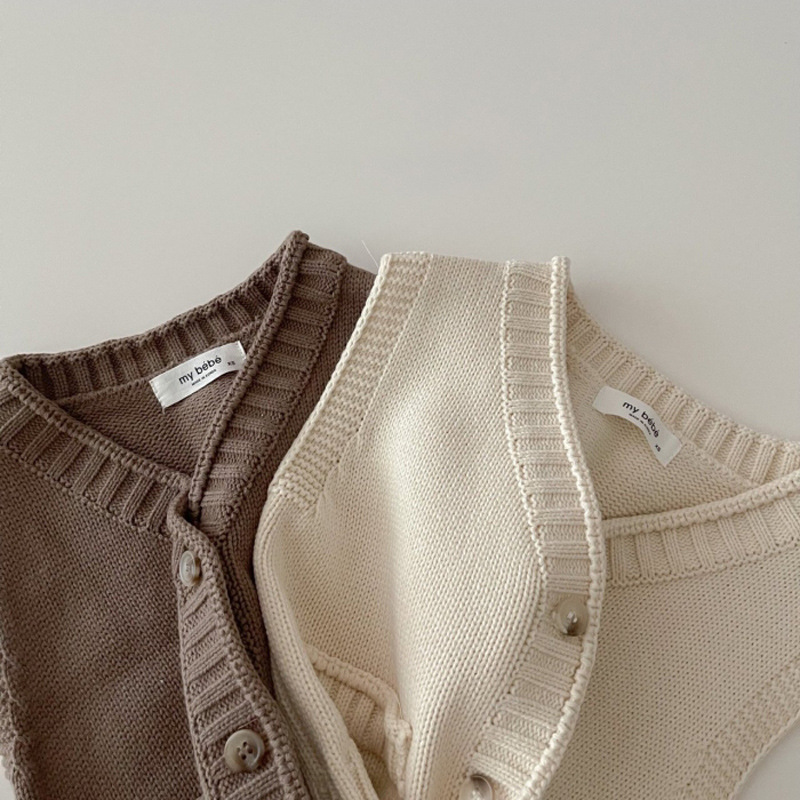 2025 الخريف جديد الطفل أكمام م - مراجعة Knit Cardigan Infant وسعره